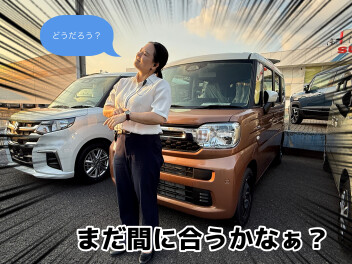 軽快に走る軽自動車、いかがですか？(´▽｀)